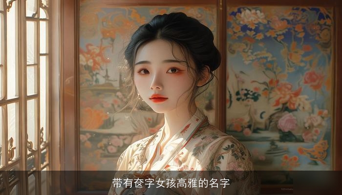 带有奁字女孩高雅的名字