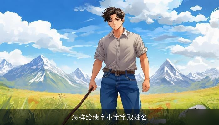 怎样给债字小宝宝取姓名
