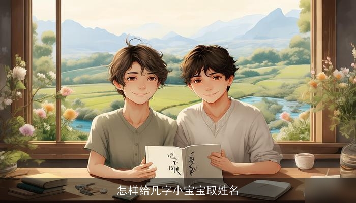 怎样给凡字小宝宝取姓名