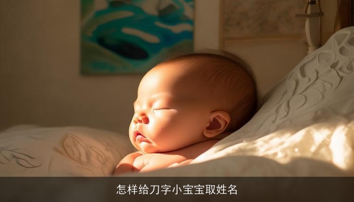 怎样给刀字小宝宝取姓名