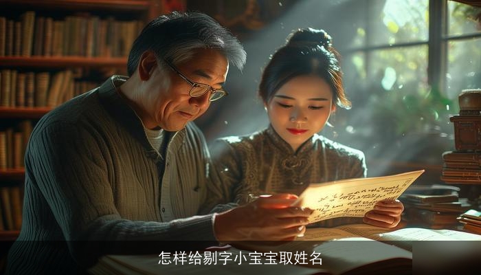 怎样给剔字小宝宝取姓名
