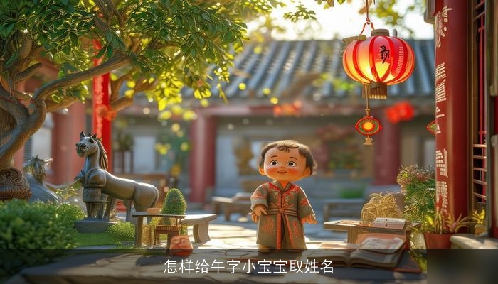 怎样给午字小宝宝取姓名