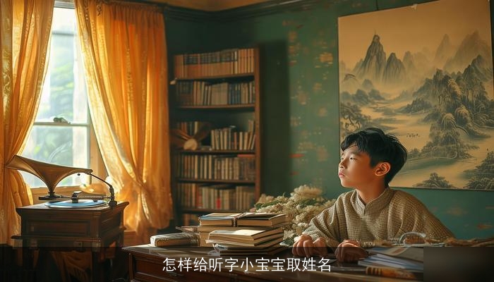 怎样给听字小宝宝取姓名