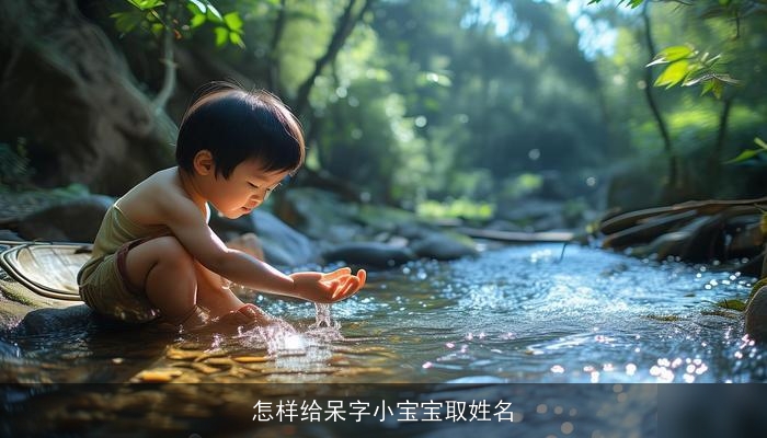 怎样给呆字小宝宝取姓名
