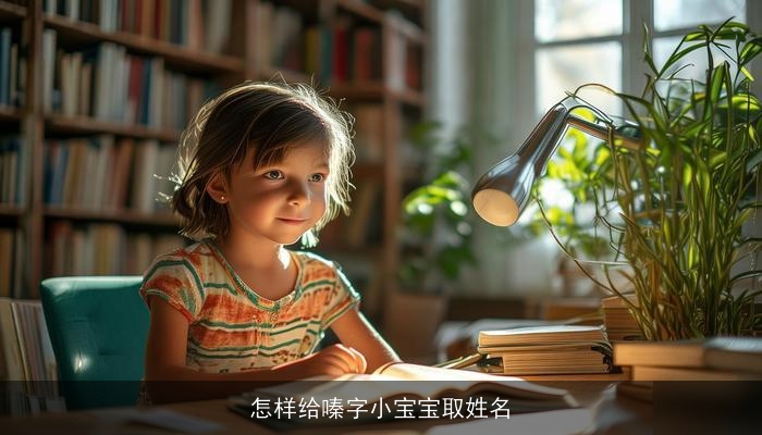 怎样给嗪字小宝宝取姓名