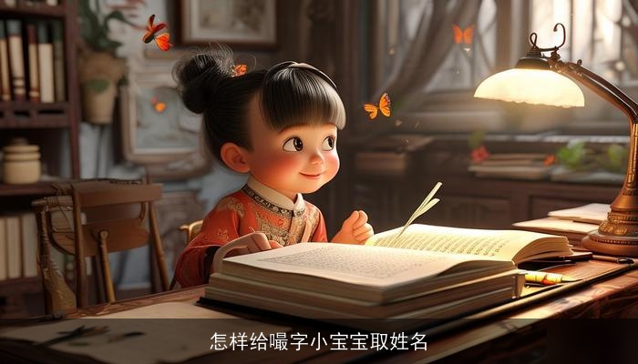 怎样给嘬字小宝宝取姓名