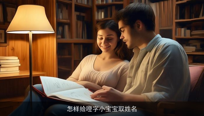 怎样给噔字小宝宝取姓名