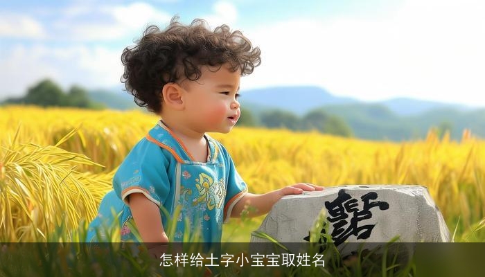 怎样给土字小宝宝取姓名