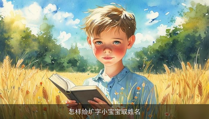 怎样给圹字小宝宝取姓名