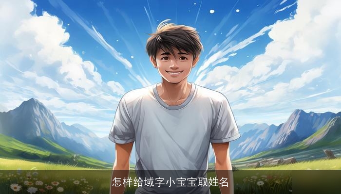 怎样给域字小宝宝取姓名