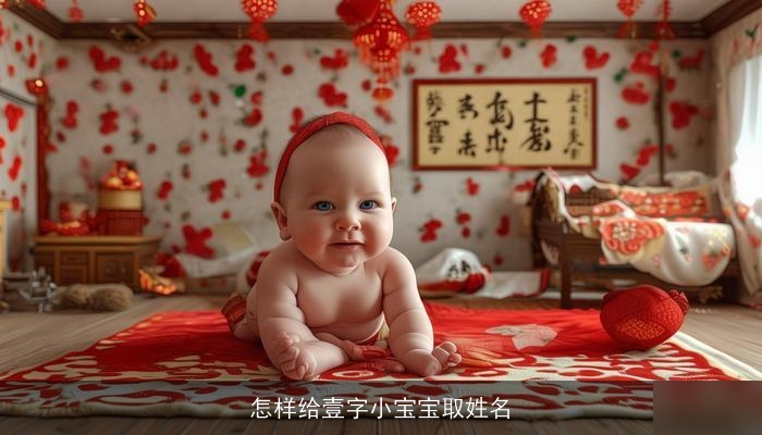 怎样给壹字小宝宝取姓名