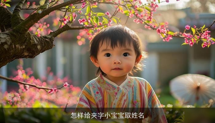 怎样给夹字小宝宝取姓名