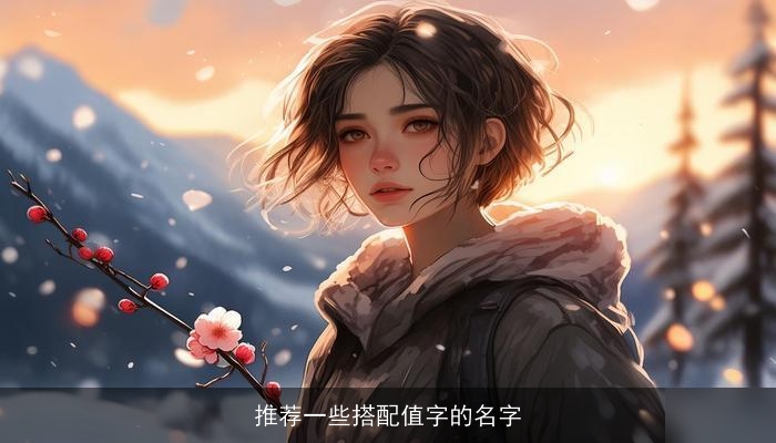 推荐一些搭配值字的名字