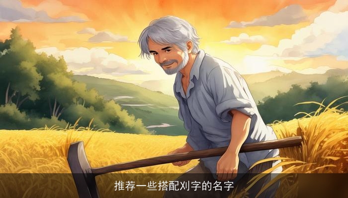 推荐一些搭配刈字的名字