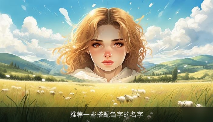 推荐一些搭配刍字的名字