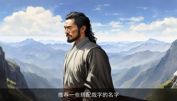 推荐一些搭配哉字的名字