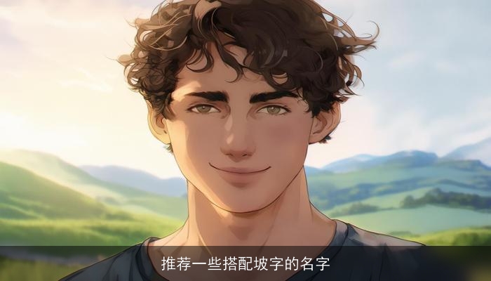 推荐一些搭配坡字的名字