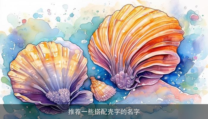 推荐一些搭配壳字的名字