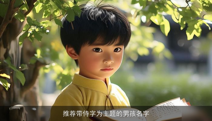 推荐带侍字为主题的男孩名字