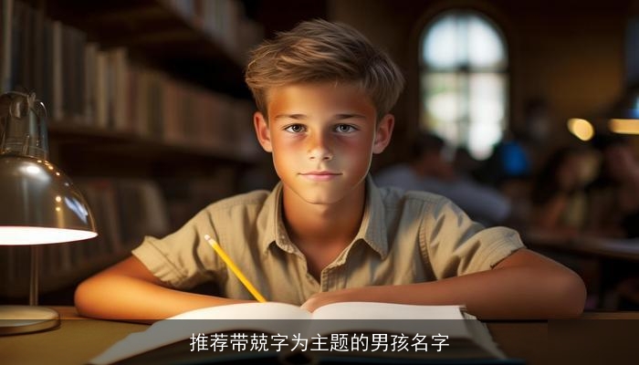 推荐带兢字为主题的男孩名字