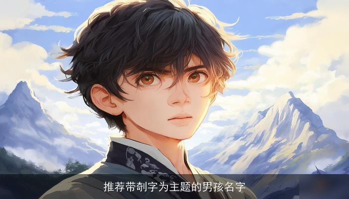 推荐带剞字为主题的男孩名字