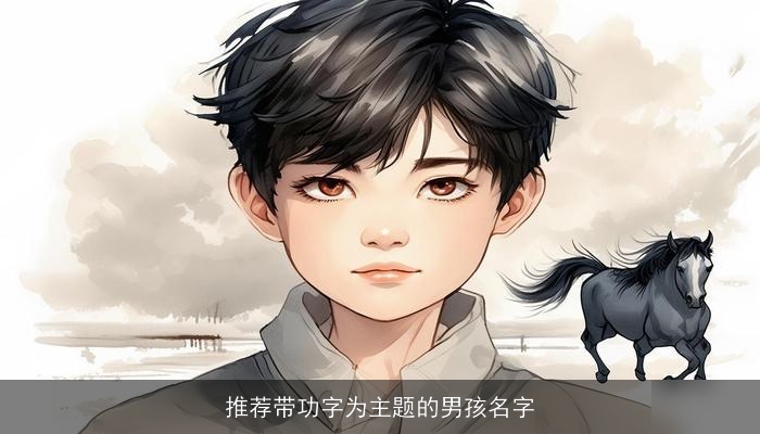 推荐带功字为主题的男孩名字