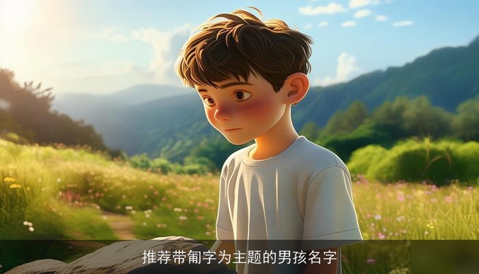 推荐带匍字为主题的男孩名字