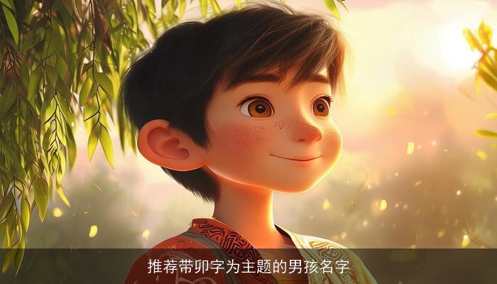 推荐带卯字为主题的男孩名字