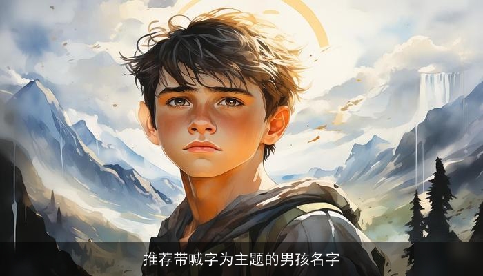 推荐带喊字为主题的男孩名字