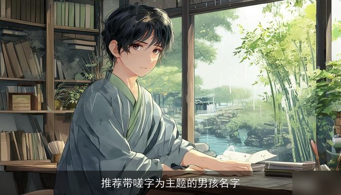 推荐带嗟字为主题的男孩名字