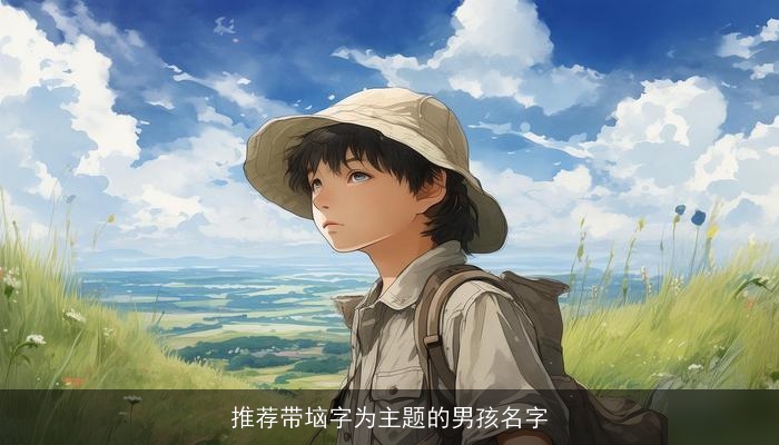 推荐带垴字为主题的男孩名字