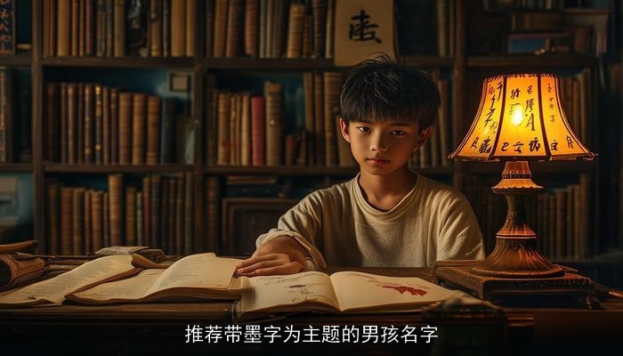 推荐带墨字为主题的男孩名字