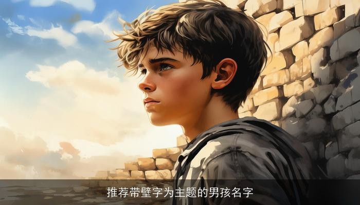 推荐带壁字为主题的男孩名字