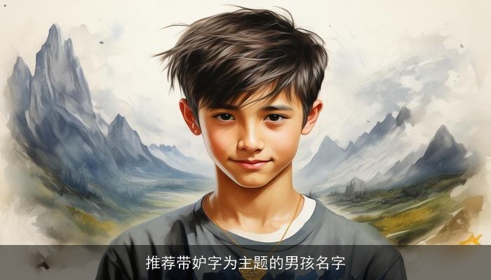 推荐带妒字为主题的男孩名字