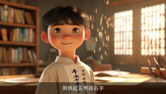 用供起名男孩名字