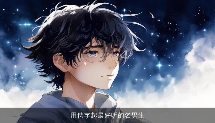 用俜字起最好听的名男生