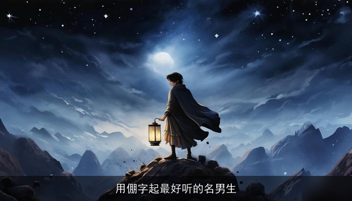用倗字起最好听的名男生