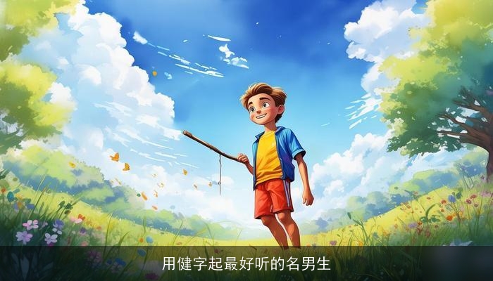 用健字起最好听的名男生
