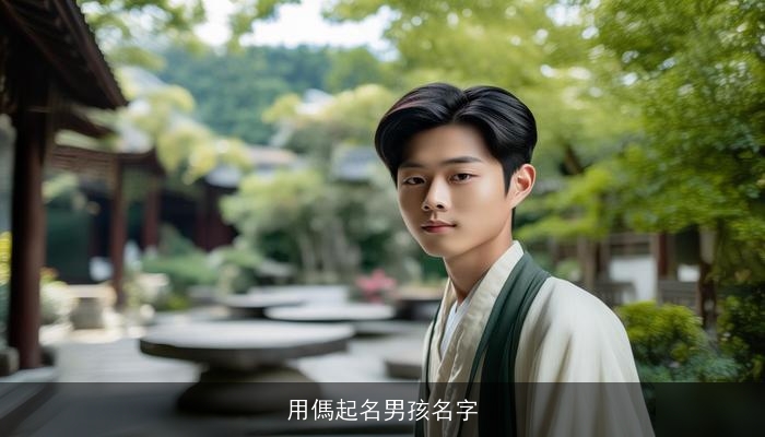 用傌起名男孩名字