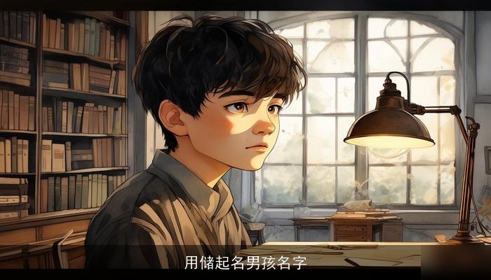 用储起名男孩名字