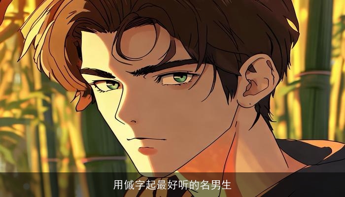 用傶字起最好听的名男生