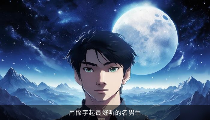 用傺字起最好听的名男生
