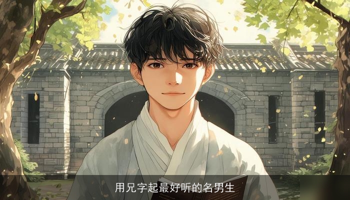 用兄字起最好听的名男生