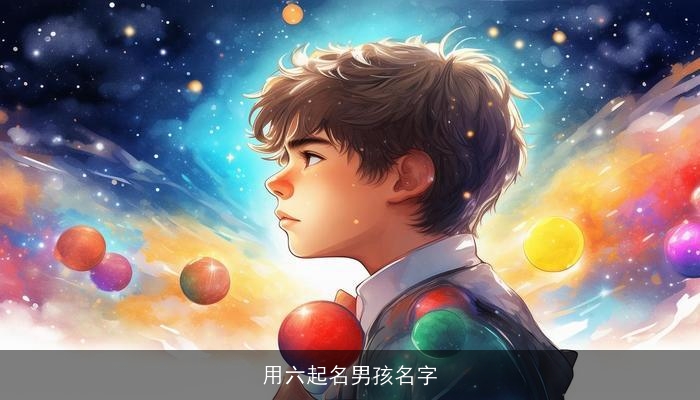 用六起名男孩名字