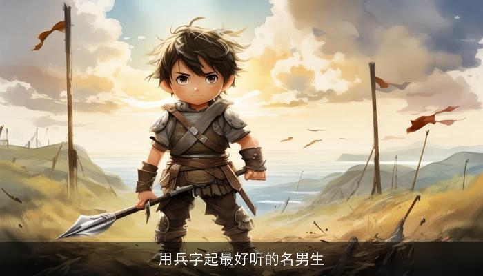 用兵字起最好听的名男生