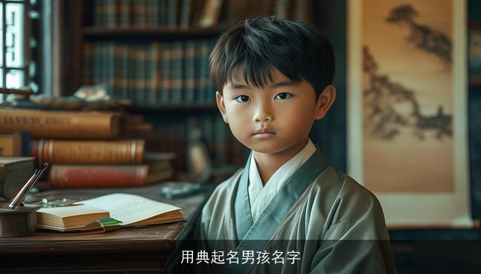 用典起名男孩名字