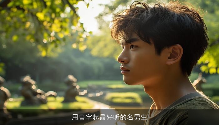 用兽字起最好听的名男生