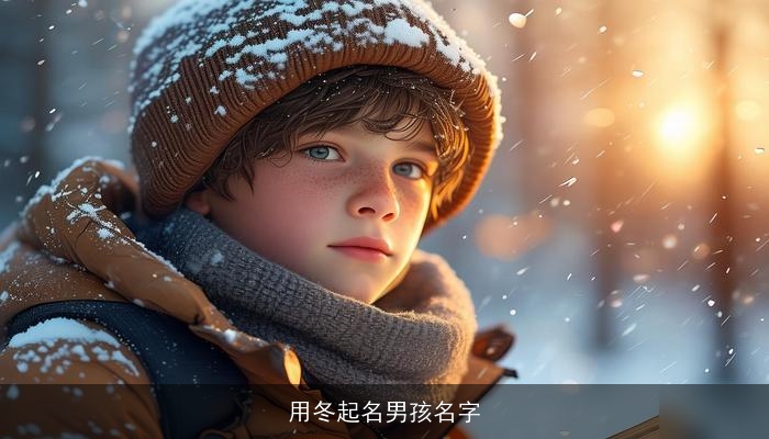 用冬起名男孩名字