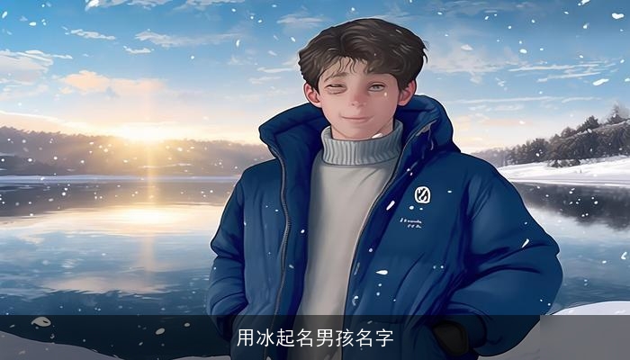 用冰起名男孩名字