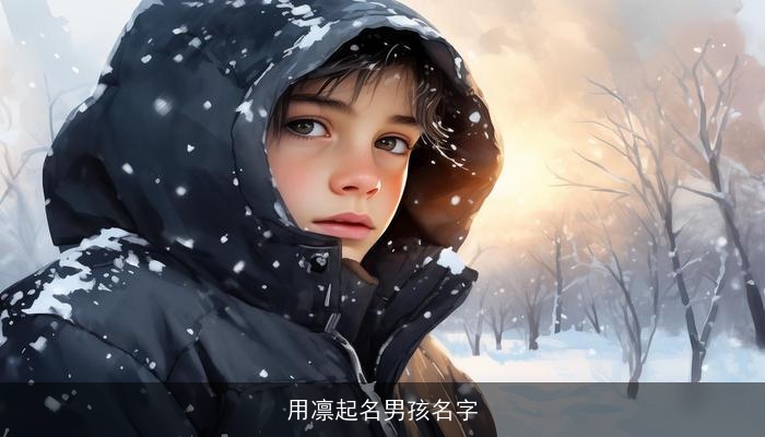 用凛起名男孩名字